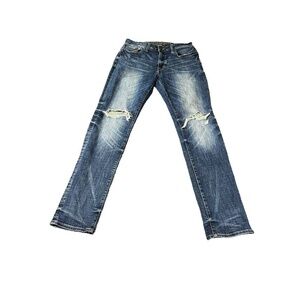 American Eagle Men's Next Level Fit Distressed Jeans Size 31x32